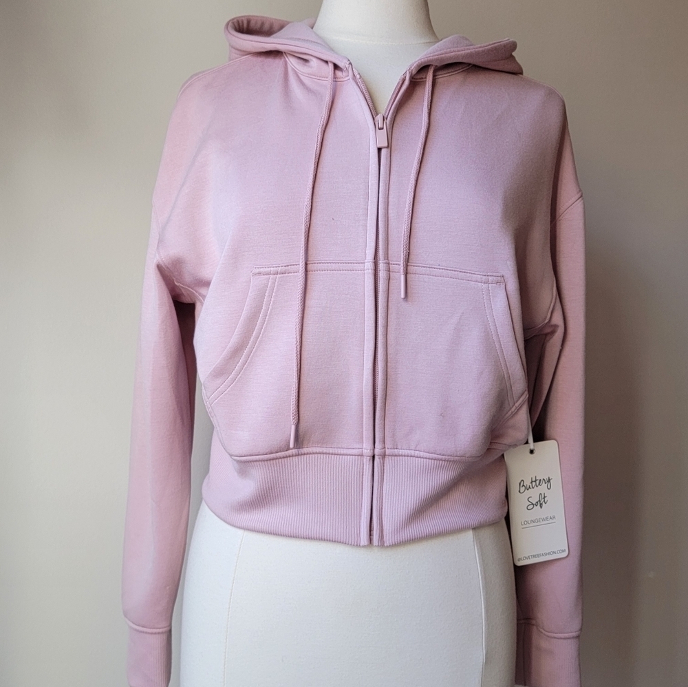 Love Tree Soft Pink Hoodie And Sweatpants